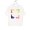 Pojkar kläder barn småbarn t-shirts Bomull flickor barndesigner Enkel kortärmad t-shirt barn designers Flerfärgade t-shirts y48i#
