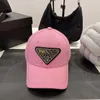 Chapéu de designer Boné de beisebol casquette Strass Triângulo grande de luxo Bonés clássicos moda feminina e masculina guarda-sol boné esportes bola bonés ao ar livre presente de viagem