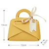 Gift Wrap Leather Favour Bag With Scarf For Wedding Party Easter Decoration Baby Shower Ramadan Eid Mubarak Candy Cosmetics Gift Packaging 230301