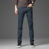 Männer Jeans 2023 Frühling Herbst Kleidung Jugend Dünne Gerade Einfache Mode Fit Baumwolle Stretch Nostalgischen Denim Y2303