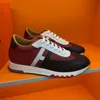 Sports Men Casual Shoes Trail Sneaker Shoes Low Top Calfskin Suede Goatskin Trainers Man Top Brand Wholesale Discount Footwear With Box 38-46