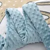 Blankets Swaddling Kids Baby Thick Doudou Quilt for Children 110140 CM Cartoon Print Pure Cotton Soothing Beanie Blanket 230301