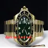 Luksusowe zegarek Nowy szafirowy zielony indeks 116718 II Automatyczne automatyczne męskie zegarki męskie zegarki oryginalne pudełko pudełko 262t