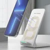 Wireless Charger Foldable Stand Pad For iPhone 14 12 13 pro max Samsung S23 S22 Qi Fast Charging Dock Station 15W Quick Phone Holder Retail Box