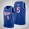 Jerseys Homens Basquete DeAaron Fox Keegan Murray Terence Davis Trey Lyles Harrison Barnes Domantas Sabonis Davion Mitchell Malik Monk Kevin Huerter Jersey