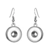 자동차 DVR 매력 Noosa Snap Button Earring Metal Drop Earrings Ear Jewelry Fit 12mm 18mm 버튼 간단한 여성 배달 dhqru