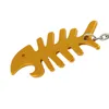 Fish Bone Bottle Opener Keychain Gecko Lizard Aluminum Alloy Beer opener Promotion Keyring Gift Customize Logo