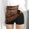 Kjolar mode vår sommar sexig kvinna leopard smal mini wrap höft kjol office lady pant casual klädflicka student fest gåva