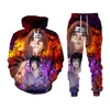 Men s Tracksuits 2023 Casual Man 2 Piece Sets Japanese Anime Hoodie Joogers Outfits Fashion Men Tracksuit Trousers Suit Streetwear Male Clothing 230228