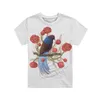 Paradisaeidae Print Bloemenpatroon T-shirt Voor Jongens Baby Boy Kleding Korte Mouw Tee Kinderen Top T-shirt Zomer Peuter 230301