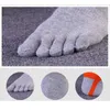 Men's Socks Pure Cotton Five Finger No Show Socks Mens Sports Breathable Comfortable Shaping Anti Friction Ankle Socks With Toes EU 3844 Z0227