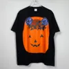 23SS New Pumpkin Tee Donna T-shirt da uomo Classic Box Letter Casual Allentato Estate Bianco Solido Manica corta Moda Traspirante High Street Tee TJAMMTX91