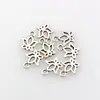 300 st charms lotus blomma 11x13mm antika silver smycken gör diy handgjorda hantverk