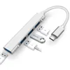 4 portas USB Hub 3.0 Extender Type C para USB Splitter para acessórios para laptop OTG Multi Docking Station para Macbook 13 Pro Air PC