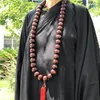 Équipement de conditionnement physique en plein air grand collier de perles de prière pour correspondre à Shaolin Kung Fu uniforme moine costume de méditation Tai Chi vêtements d'arts martiaux 230301