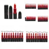 Rouge à lèvres Rétro Satin Rouge A Levres Hydratant Facile à porter Longue Dernière 3G Maquillage Femme Rouge à Lèvres Drop Livraison Santé Beauté Lèvres Dhyf4