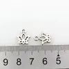 300pcs Charms Lotus Flower 11x13 mm Anticzna srebrna biżuteria tworzące ręcznie robię sobie rzemiosło