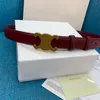 Luxury Designer Belts For Women Mens Fashion Genuine Leather Belt Classic Letter C Smooth Buckle Waistband Ceinture 2.5cm Width 2303011BF