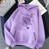 Sweats à capuche pour femmes Sweat-shirts Sweat-shirt imprimé dragon Sweat à capuche pour femme Mignon Hip hop Surdimensionné kawaii femmes tops vêtements ras du cou surdimensionné 230301