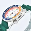 腕時計Parnsrpe Diver Men's Automical Watch Aseptic Dial Sapphire Glass Date Indicator JapanNH35ムーブメント