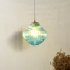 Lampade a sospensione Nordic Loft Decor Lights Glass Vintage Light Fixtures Lampada a sospensione in rame Retro Apparecchio Suspendu Home Pending Lighting