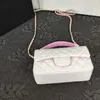 Designerka torba na ramię torebkę Ringer łańcuch skórzana mini crossbody torba mała kwadratowa torba luksusowa torebka dla kobiet celebrytka ta sama zalecana model