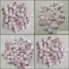 CAR DVR CHARMS 15mm Rose Quartz Heart Natural Stone Pendants For Necklace Jewelry Making Drop Leverans Fyndkomponenter DH5HX