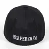 Ball Caps Brand Black Hats Sons Of Anarchy For Reaper Crew Fitted Baseball Cap Women Men Letters Embroidered Hat Hip Hop Hat For Men Z0301