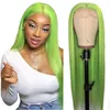 Abijale Pink Red Gray Purple Yellow 613 13x4 Lace Front Human Hair Wigs Colored Brazilian Straight Remy Frontal