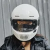 Capacetes de motocicleta GXT Produto retro Face Face Capacete Casco Moto Motorbike Vintage Riding