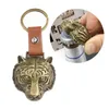 Keychains C9GF Metal Keychain Tiger for Head Bottle Opener Accessories Gift Ideas Dad Him Boyfriend Husband Grandpa Uncle