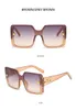 Luksusowe okulary przeciwsłoneczne projektant Chan ** Women Mens Goggle Senior okulary dla kobiet