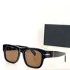 Nouveaux lunettes de soleil de créateurs de mode pour hommes et femmes Square DB 7000 avec des lunettes de soleil à grand cadre de designer de marque surdimensionnée de mode de diamant UV400 lunettes de soleil safilo eyewear