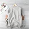 Men's Hoodies Men's Round Neck Pullover Plus Velvet Thickened Warm Casual Sweater Undershirt With Mink In Autumn And Winter