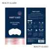 Other Skin Care Tools Beauty Glazed Face Masks Blackhead Facial Deep Cleansing Mask Coloris Makeup Nose Pore Strips Drop Delivery He Dhrtf