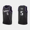 Maillots de basket-ball pour hommes, DeAaron Fox Keegan Murray Terence Davis Trey Lyles Harrison Barnes Domantas Sabonis Davion Mitchell Malik Monk Kevin Huerter Jersey