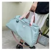 LL Multifunction Nylon Bags Storage Yoga Gym Large Capacity Duffel Travel Waterproof Casual Beach Exercise Luggage For Travelling Dry Wet Separation