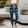 Women's Pants Fall 2023 Women Clothing Woman Sweat Elastic Waist Tie Dye Low & Capris