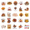 50 stcs 100 stcs Thanksgiving Graffiti Stickers Turkije voor skateboardauto baby helm potlood kas dagelijkse telefoon laptop planner decor boek album Kids Toys Diy Decals