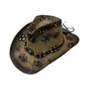 Ball Caps Sunshade Casual Outdoors Beach Adult Straw Cap Light Jazz Summer Cowboy Hat Baseball