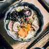 Skålar fancity japansk stil chrysanthemum skål hem keramiska ramen ris sallad stor soppa stort enstaka högt värde