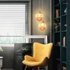 Lampade a sospensione Nordic Loft Decor Lights Glass Vintage Light Fixtures Lampada a sospensione in rame Retro Apparecchio Suspendu Home Pending Lighting