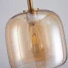 Modern Design Glass Leesvloer Lamp Luxe Minimalistisch koper Standlicht 37 cm Breedte 164 cm Hoogte voor hotel Home Woonkamer Slaapkamer Studiezaal Decor Decor