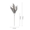 Decorative Flowers Artificial Green Cypress Tree Leaf Pine Needle Leaves Branch Christmas Wedding Home Floral Decoration