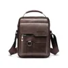 Männer Umhängetasche Schulter Taschen Vintage Männer Handtaschen Große Kapazität PU Leder Tasche Für Mann Messenger Taschen Tote Tasche