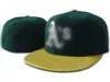 2023 Leichtathletik AS_ Brief Baseball Caps Casual Outdoor Sports Casquette für Männer Frauen Großhandel Fitted Hats H23-3.1