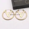 Charm Luxury Brand Women Earrings Designers Letter Ear Stud Gold Silver Plated Geometric Earring for Wedding Party JewerLry Accessories T230301