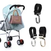 Accessori per parti di passeggino Gancio per bebè Rotazione di 360 gradi Appendiabiti per passeggino Carrozzina Borsa per la spesa Organizer per clip