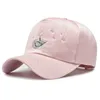 Ball Caps 2021 Spring New Fashion Trendy Baseball Cap Embroidered Kitten Letter Hats for Women Men Cute Design Fall Sunshade BonnetsJ230228