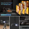 Wi -Fi Mini Projector, видеопроектор DBPOWER 8000L HD с помощью CareSzoom, 1080p и iOS/Android Sync Screen Поддерживается, портативный домашний фильм проектор кино